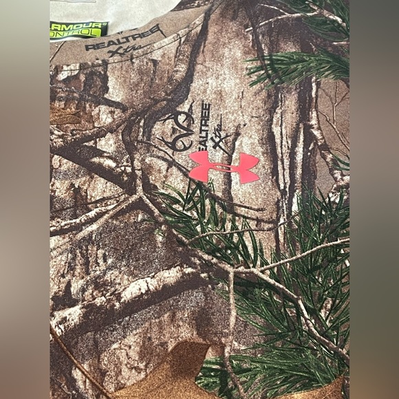 Under Armour Real Tree Women’s Long Sleeve Heat Gear Scented Control Shirt Sz:XL - Picture 4 of 8